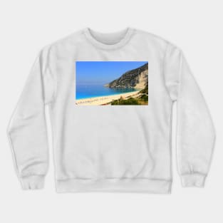 Myrtos Beach - Kefalonia Crewneck Sweatshirt